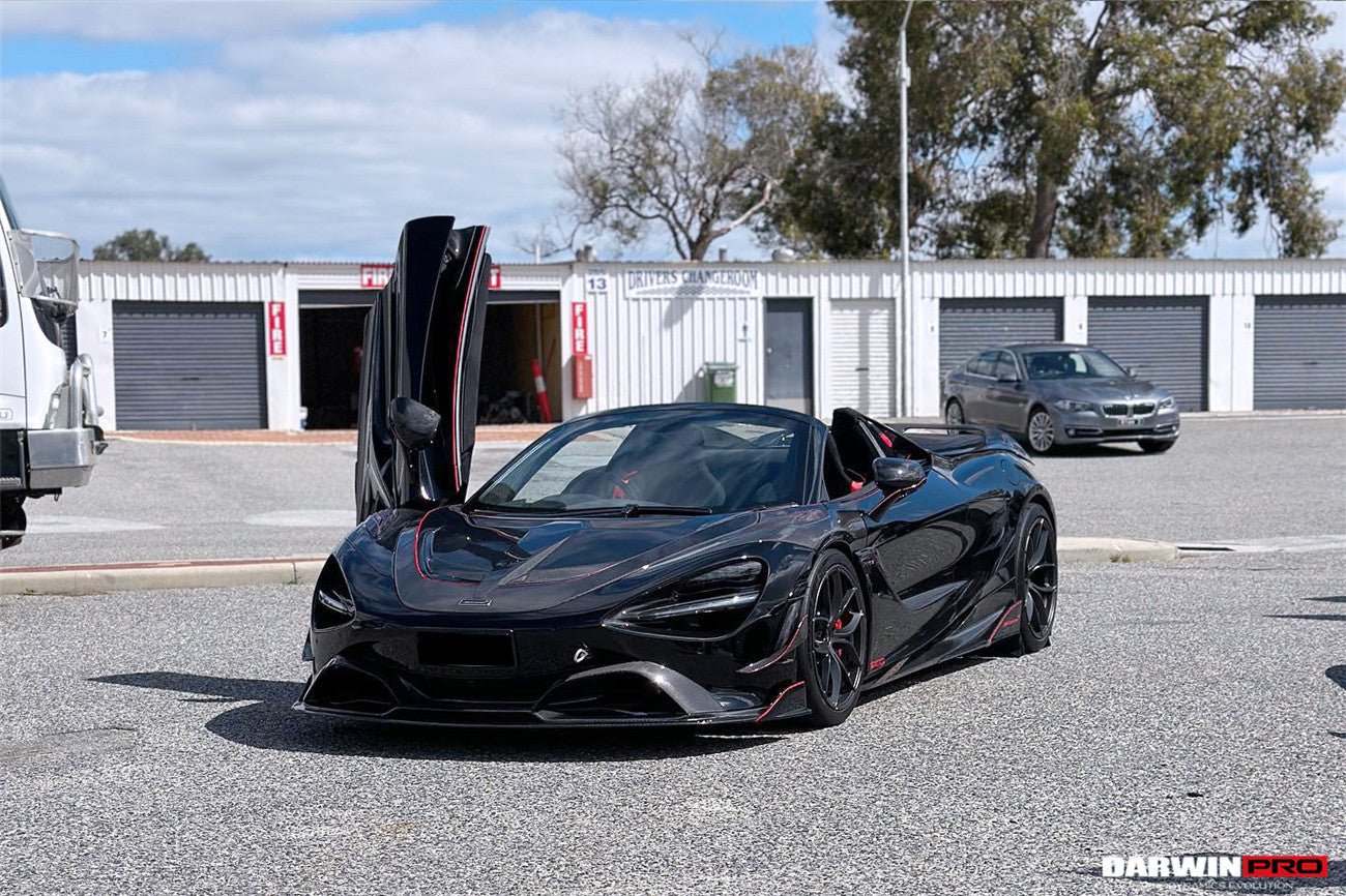 2017 - 2021 McLaren 720s Se²NWB Style Carbon Fiber Front Lip